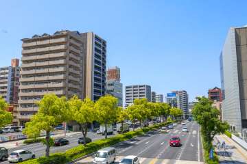 オープンレジデンシア金山熱田 THE COURTの遠景
