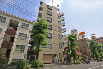 プロスペアー祐天寺第2の外観(北側から)