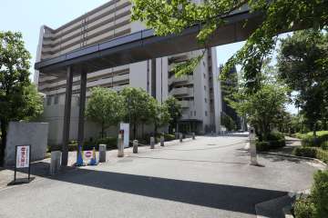 駐車場の出入口