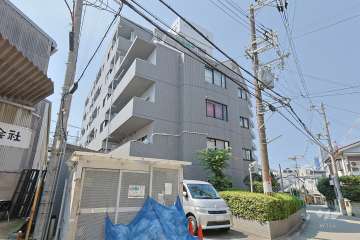 エスリード福島の外観（北東側から）