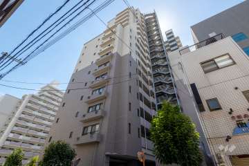 プラネスーペリア与力町の外観（北西側から）