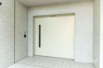 駐輪場の出入り口　