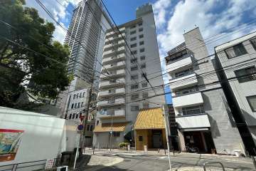 サンハイム第3中津の外観（東側から）