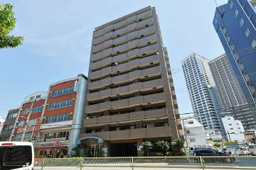 パルシオ福島の外観（南西側から）