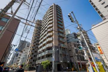 ダイナシティ北浜の外観（北東側から）