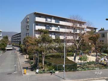 カネボウ芦屋アーバンプラザの外観（南西側から）