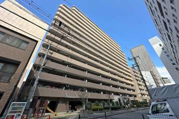 キングマンションエピシオン阿波座ウエストディオの外観（南東側から）