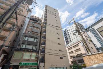 イニシア大手前の外観（南東側から）