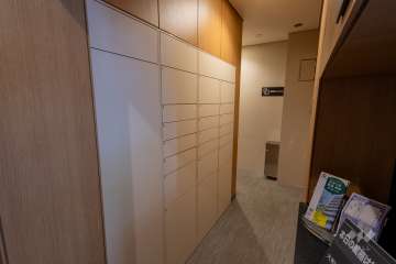 共用ポストと宅配ボックス