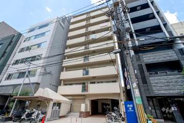 順慶町ハイツの外観（南東側から）