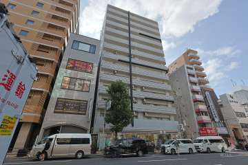 クリスタルエグゼ日本橋の外観（北西側から）