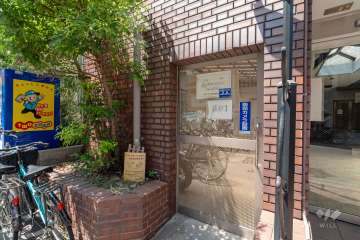 駐輪場の出入り口　