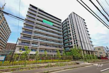 ルネ江坂 江の木町の外観（北西側から）