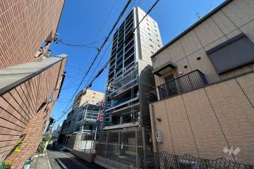 プレサンスロジェ 志賀本通 テラスの外観(南西側から)