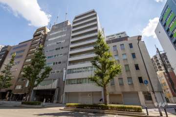 コープ野村農人橋の外観（北西側から）