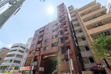 トーカン島之内キャステールの外観（北西側から）