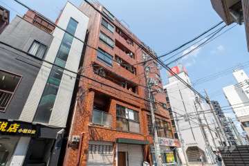 トーカン島之内キャステールの外観（南東側から）