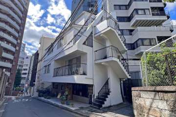 ヴァイスハイム恵比寿の外観（北側から）