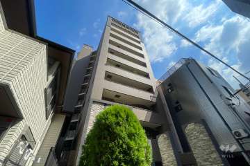 プロパレス梅田東サンクチュエールの外観(北西側から)