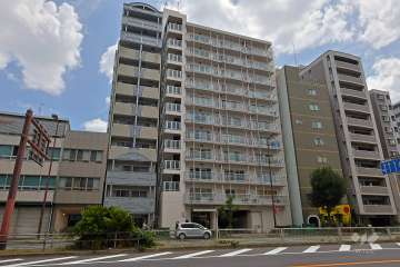 シティコープ谷町の外観（北西側から）
