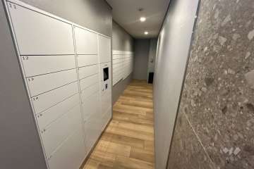 共用ポストと宅配ボックス