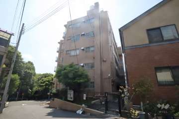 大井仙台坂マンションの外観(北側から)