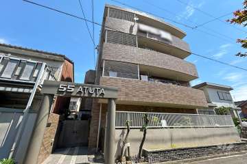 五幸マンション熱田の外観（南西側から）