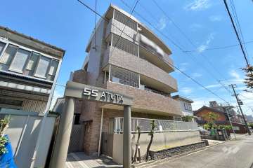 五幸マンション熱田の外観（南西側から）