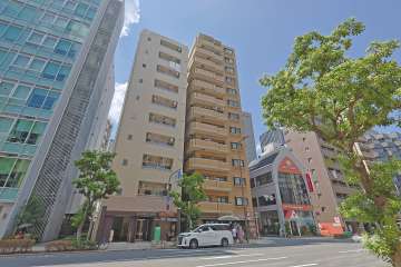 メロディーハイム大手通の外観（南東側から）