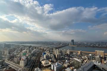 スカイテラスからの眺望（北側）