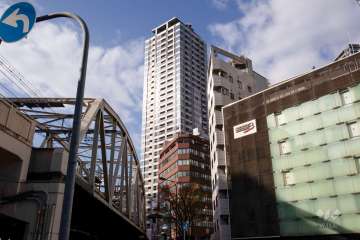ザ・パークハウス大阪梅田タワーの遠景