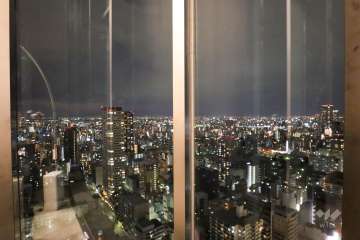 ビューラウンジからの眺望（西方向）