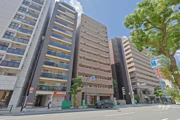 プレサンス中之島公園南の外観（南東側から）