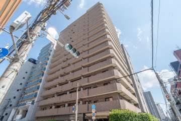 リーガル北心斎橋2の外観（北西側から）