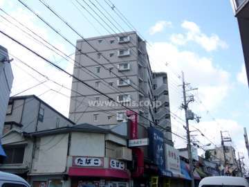 グランアッシュ武庫川の外観（北東側から）