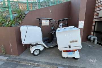 バイク置き場