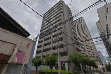 グランドハイツ龍造寺谷町六丁目の外観（南東側から）