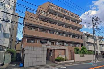 クレッセント新川崎の外観（西側から）