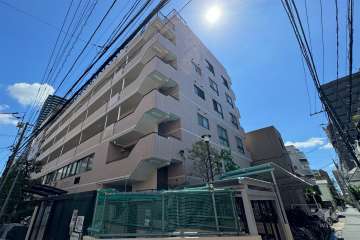 オーベル川崎の外観（北西側から）