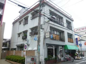 尼崎マンションの外観（北東側から）