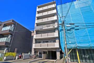 川崎パークハイツの外観(南東側から)