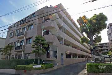 シティウインズ新川崎弐番館の外観（北側から）