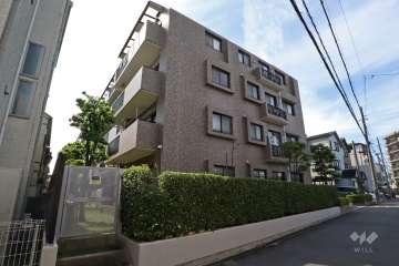 シティウインズ新川崎弐番館の外観（北東側から）