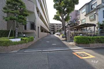 敷地入り口（北側）