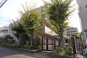 マイキャッスル新川崎の外観(北西側から)