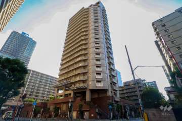 ヴィルクレール川崎タワーの外観(北東側から)