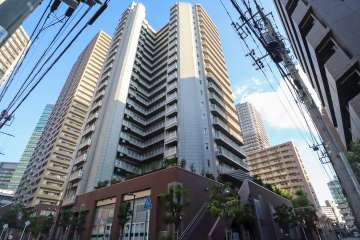 ヴィルクレール川崎タワーの外観(北西側から)