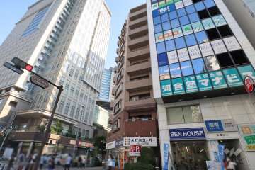 トースト川崎の外観(北西側から)
