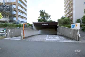 駐車場の出入り口