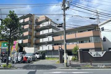 サンクレイドル新川崎の外観（南東側から）